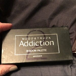 Younique eye palette that has been lightly used